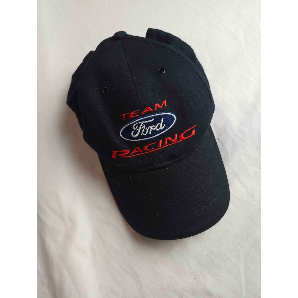 Team‎ Ford Racing Charter Member Hat Snapback Cap Size OSFA Black Unisex